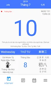 Lịch Việt - Vạn Niên